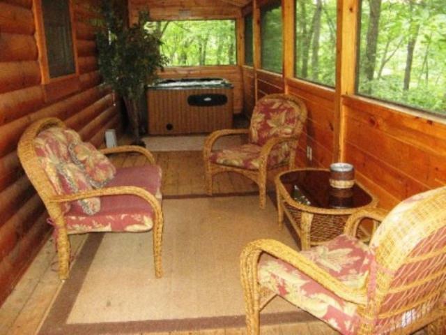 蓋特林堡Bear Pleasures Cabin别墅 外观 照片